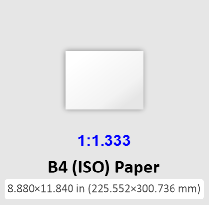 Convert your slides to B4 (ISO) Paper slide size for PowerPoint presentation