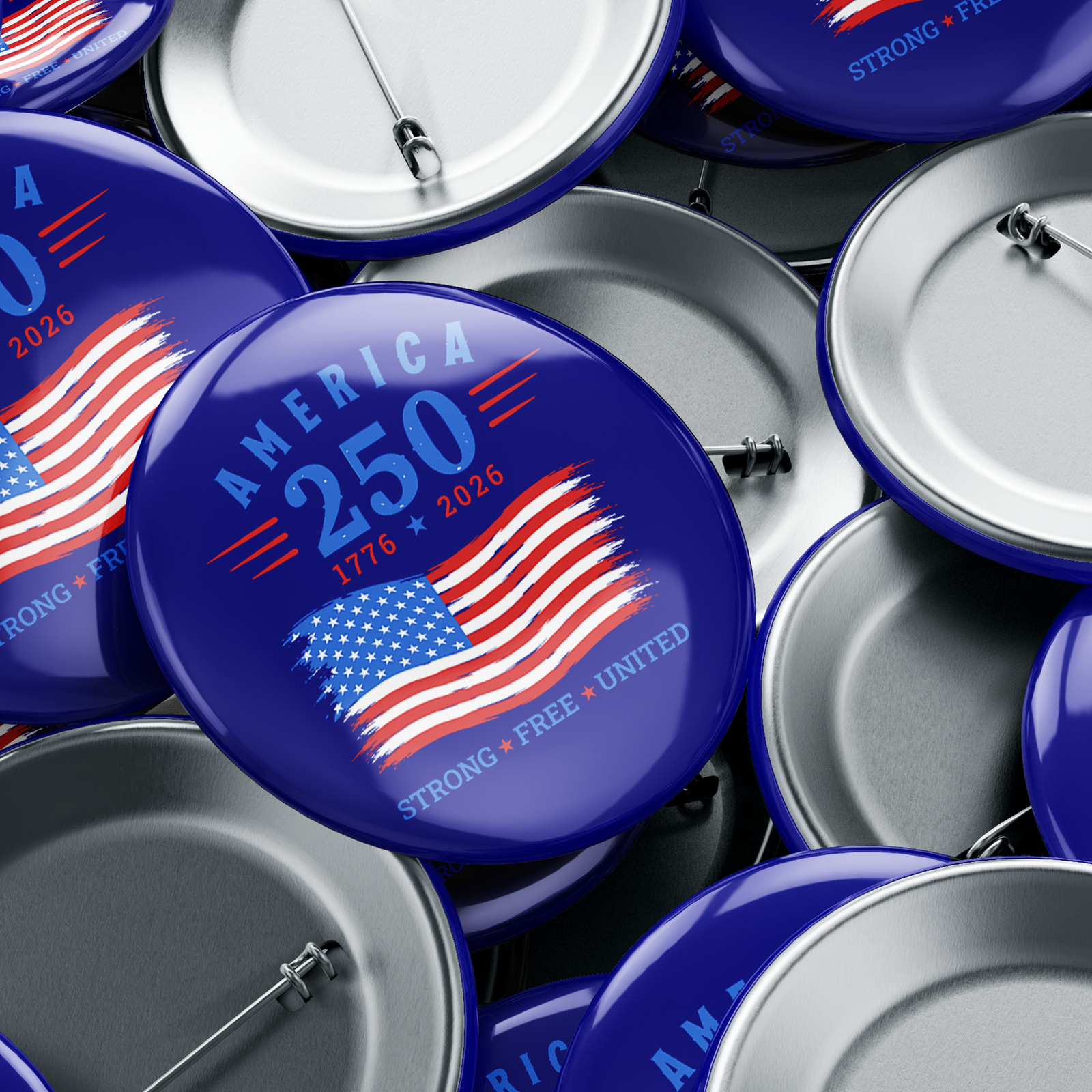 America 250, USA 250th Anniversary Vector, Editable Patriotic Design, SVG PNG - Image 16