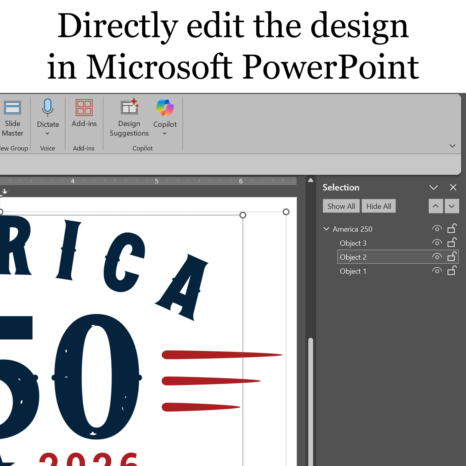 America 250, USA 250th Anniversary Vector, Editable Patriotic Design, SVG PNG - Image 6