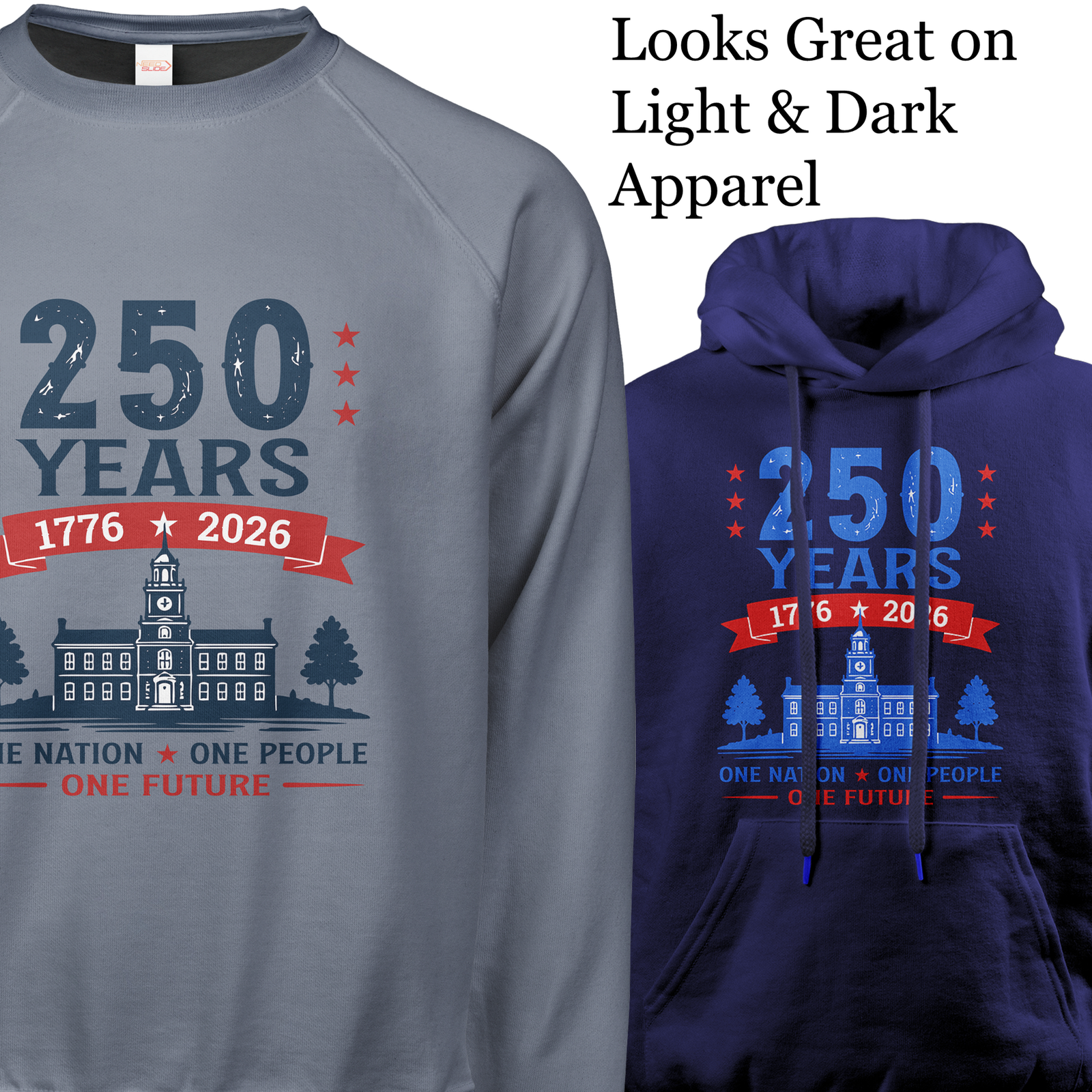 One Nation – One Future, USA 250th Anniversary Vector, Editable Patriotic Design, SVG PNG - Image 18