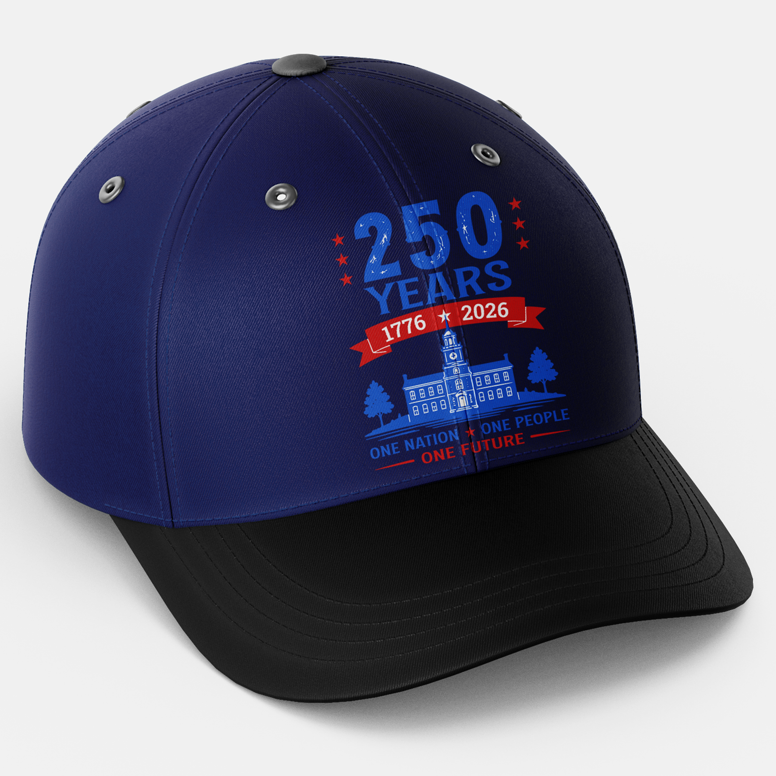 One Nation – One Future, USA 250th Anniversary Vector, Editable Patriotic Design, SVG PNG - Image 11