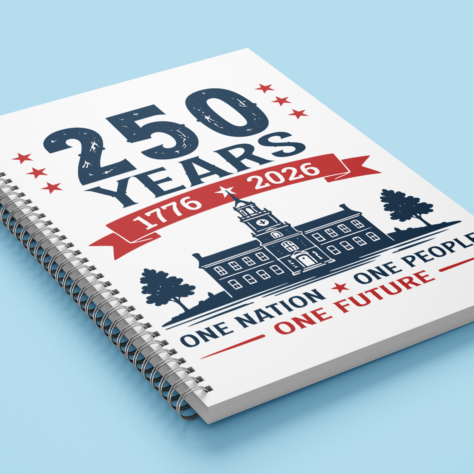 One Nation – One Future, USA 250th Anniversary Vector, Editable Patriotic Design, SVG PNG - Image 10