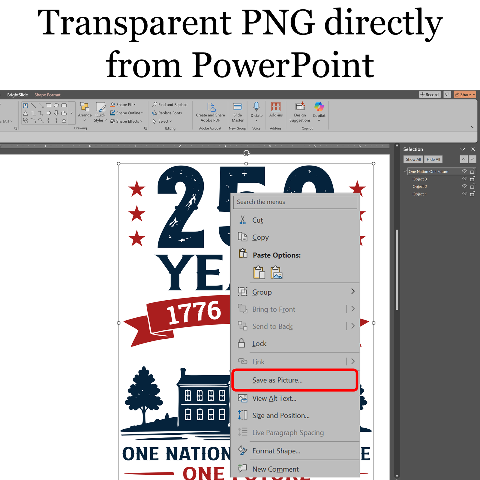 One Nation – One Future, USA 250th Anniversary Vector, Editable Patriotic Design, SVG PNG - Image 5