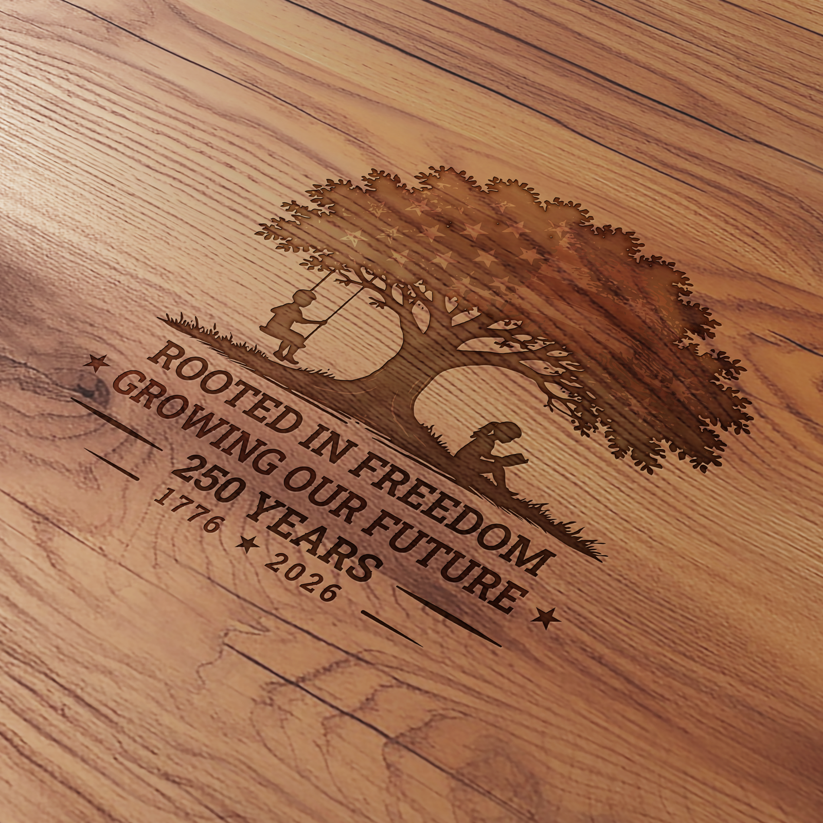 Rooted in Freedom, USA 250th Anniversary Vector, Editable Patriotic Design, SVG PNG - Image 13
