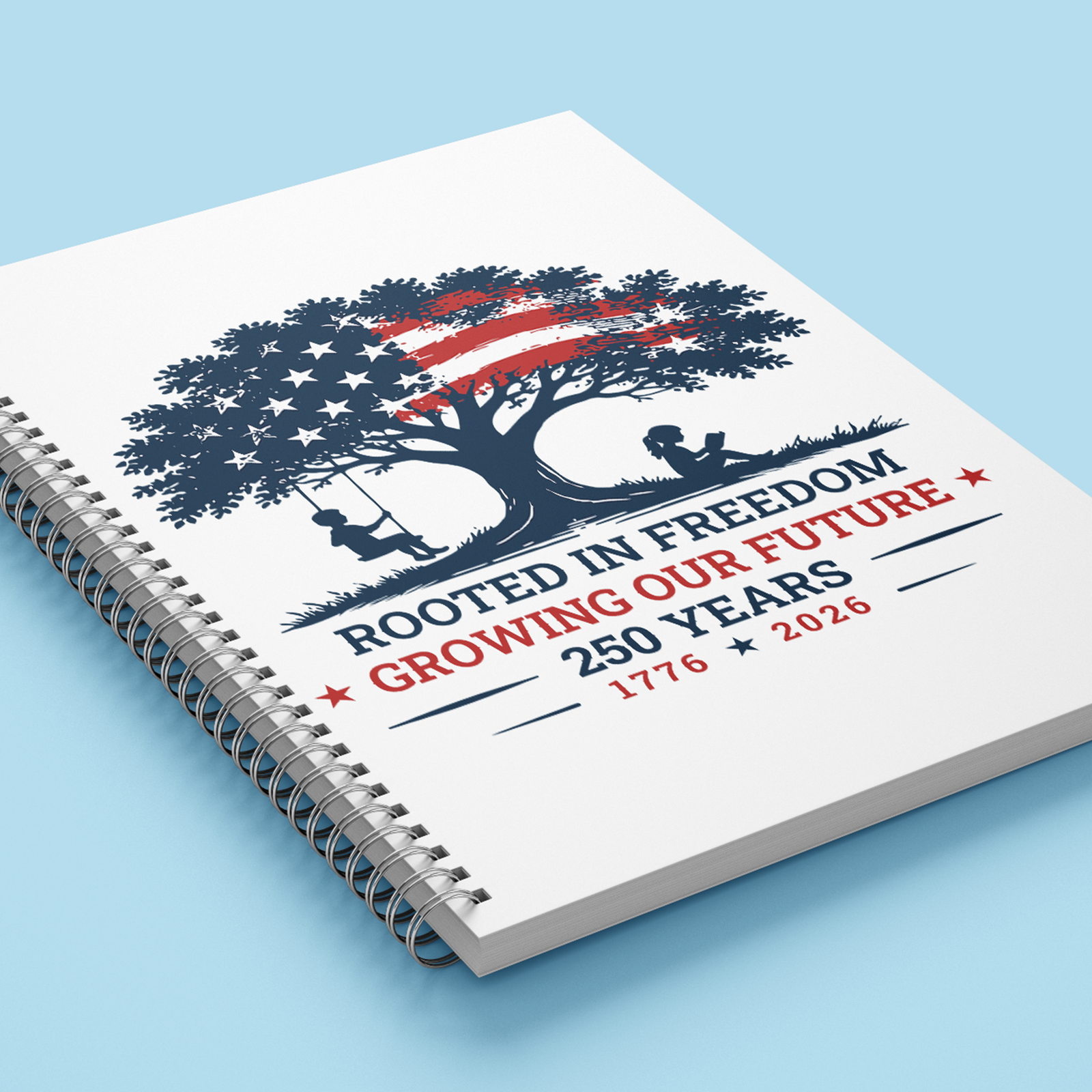Rooted in Freedom, USA 250th Anniversary Vector, Editable Patriotic Design, SVG PNG - Image 10